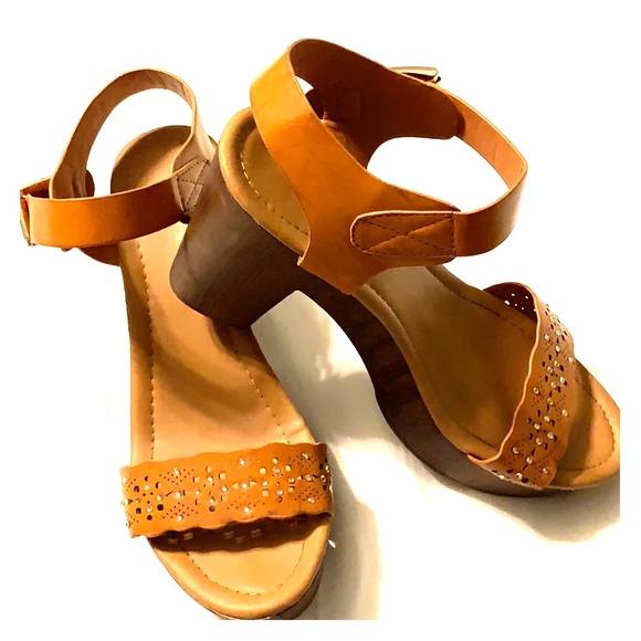 Top Moda platform summer sandals size 8 - Picture 1 of 4